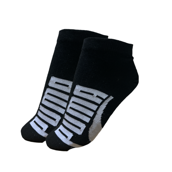 PUMA MEDIAS LIFESTYLE QUARTER PACKX2 NEGRO-GRIS