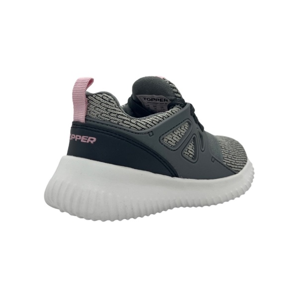 TOPPER MAMBA KIDS GRIS-ROSA