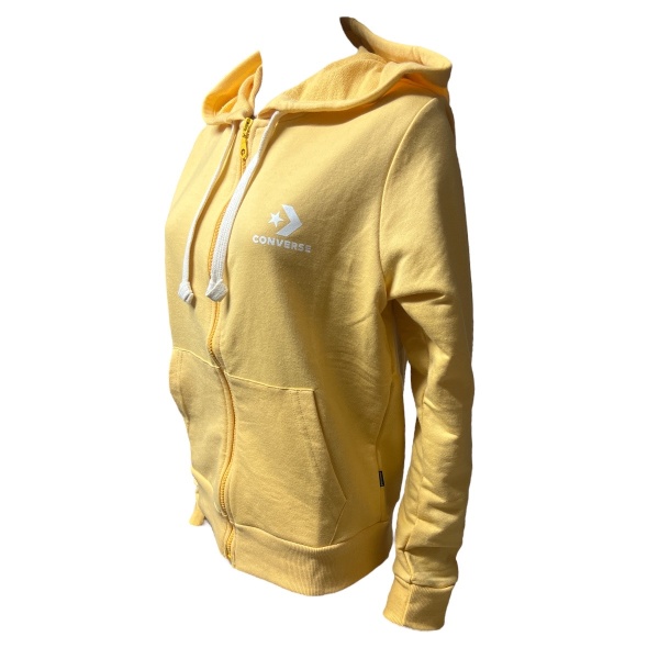 CONVERSE CAMPERA NOVA HOODIE JACKET DAMA AMARILLO