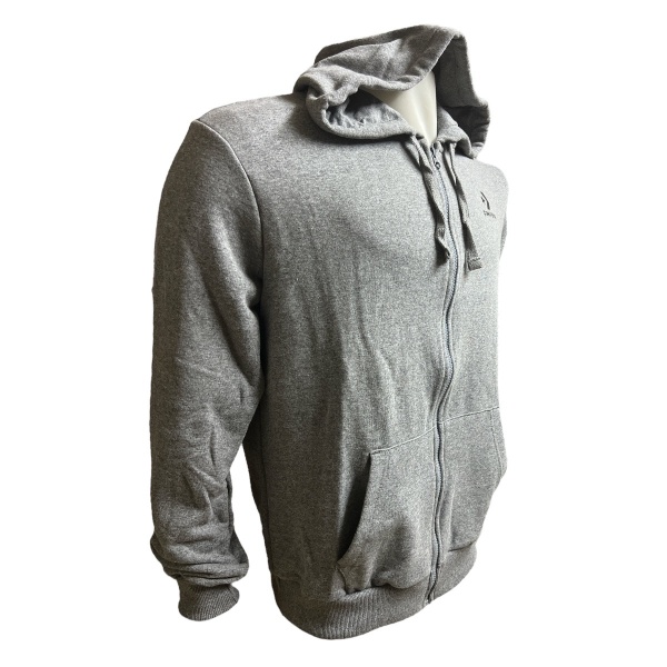 CONVERSE CAMPERA NOVA HOODIE JACKET HOMBRE GRIS