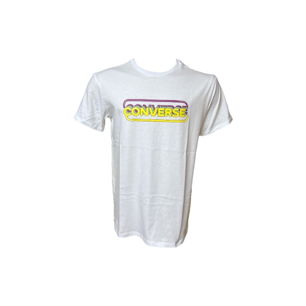 REMERA CONVERSE REMIX TEE BLANCO