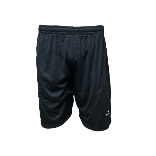 TOPPER SHORT POLY MIX NEGRO