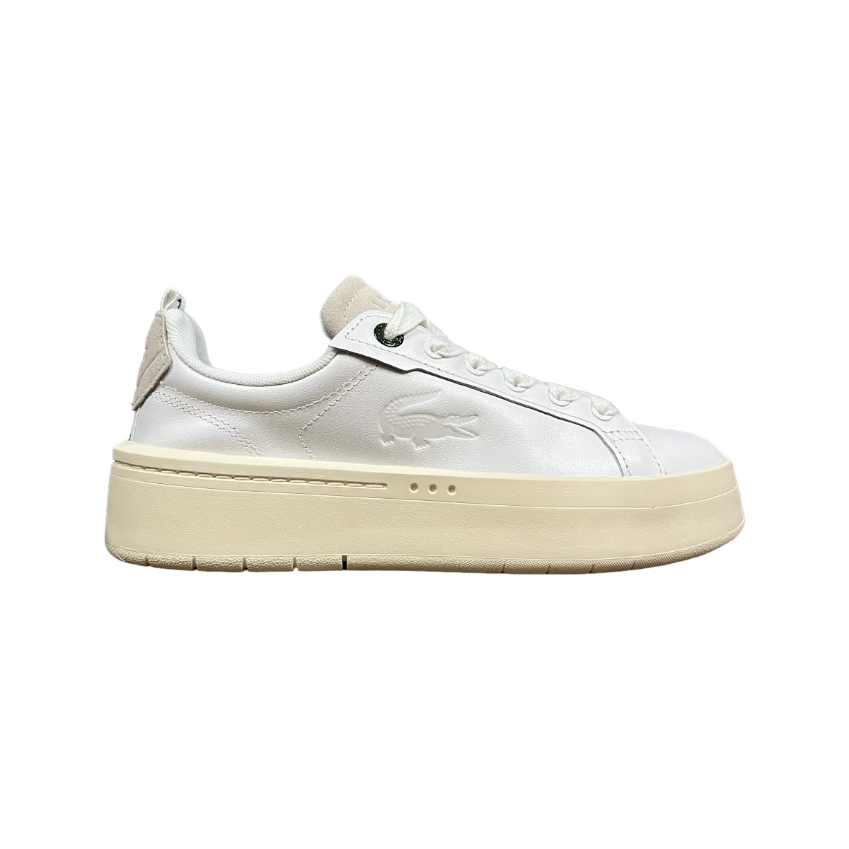 LACOSTE CARNABY PLAT 123 1 SFA OFF BLANCA