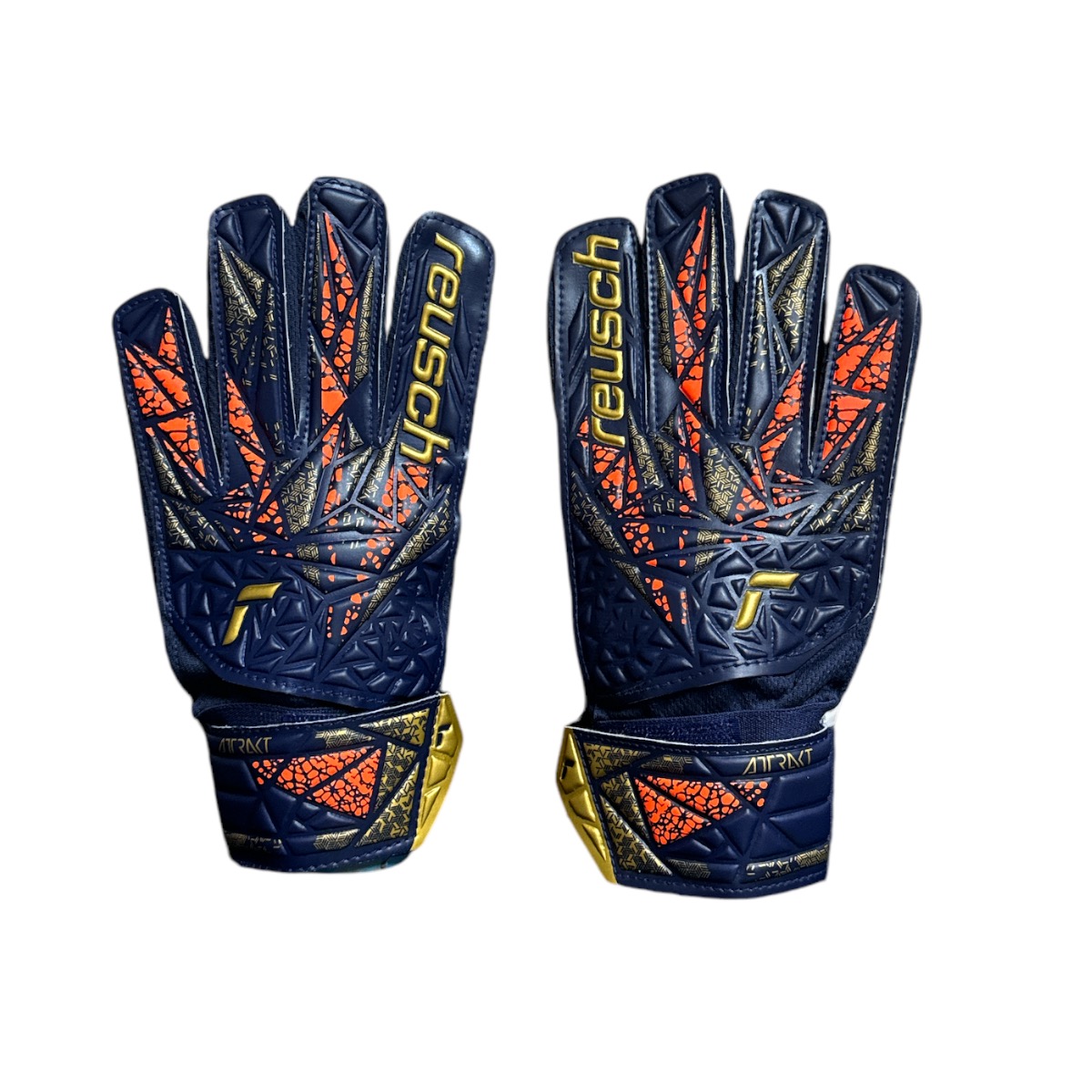 GUANTE SEMI PROFESIONAL ATTRAKT STARTER SOLID JR AZUL