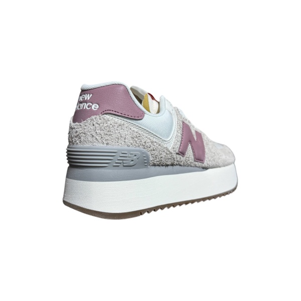 NEW BALANCE WL574 ZQB BEIGE-ROSA