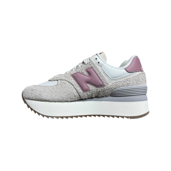 NEW BALANCE WL574 ZQB BEIGE-ROSA