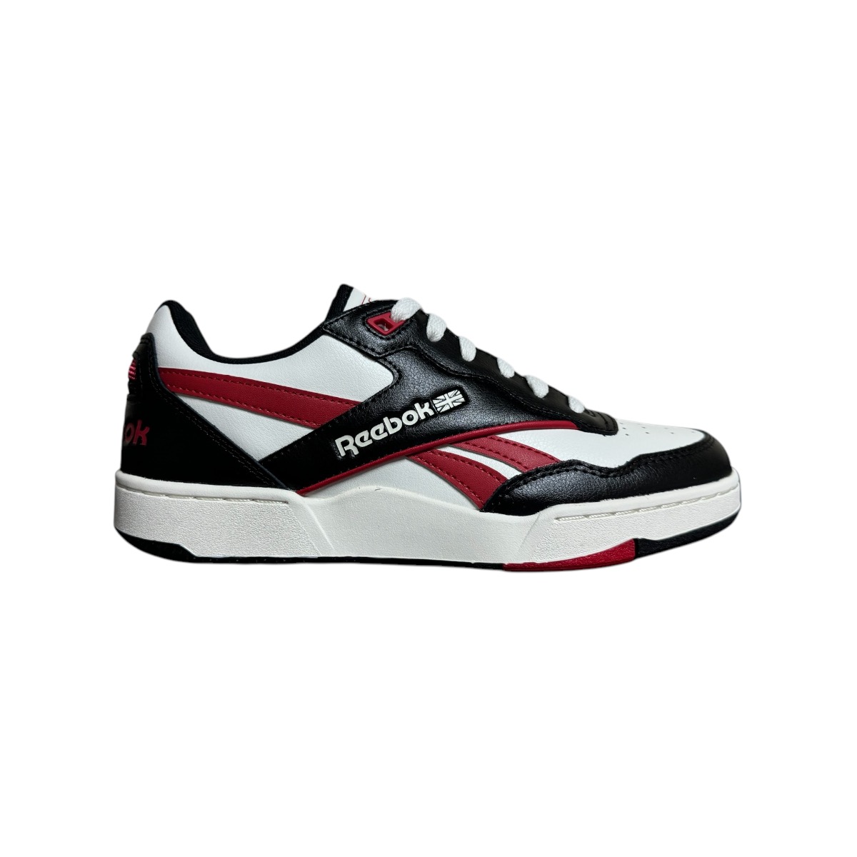 REEBOK BB 4000 II BLANCO-NEGRO-ROJO