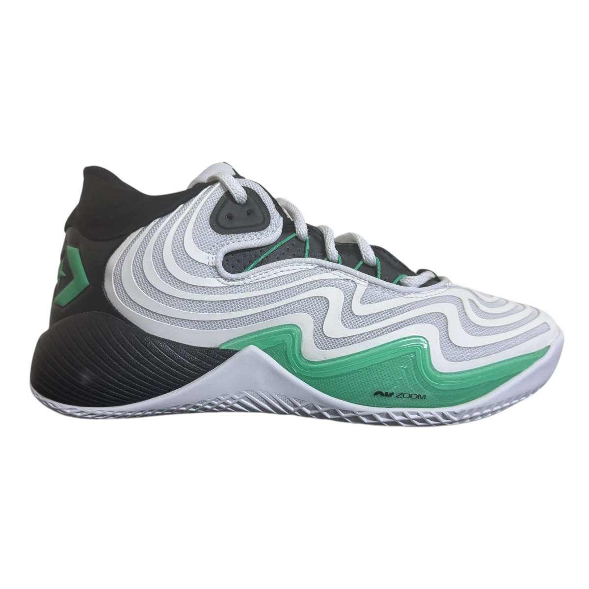 CONVERSE ALL STAR BB SHIFT OX BLANCO-NEGRO-VERDE