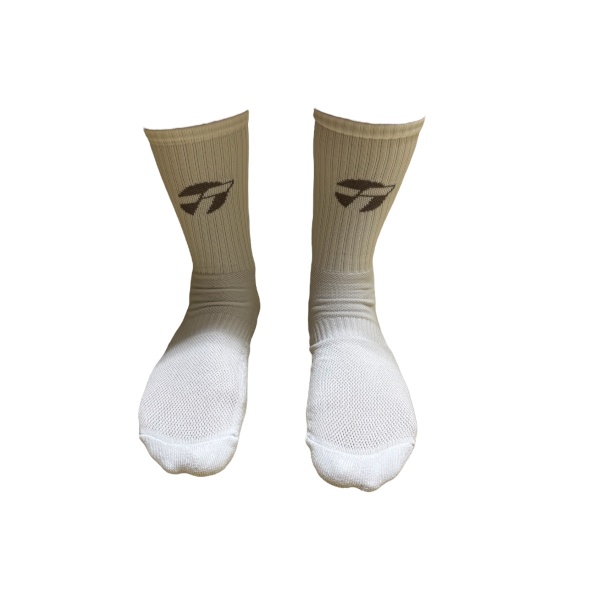 TOPPER MEDIA FUTBOL ANTIDESLIZANTE GRIP BLANCO
