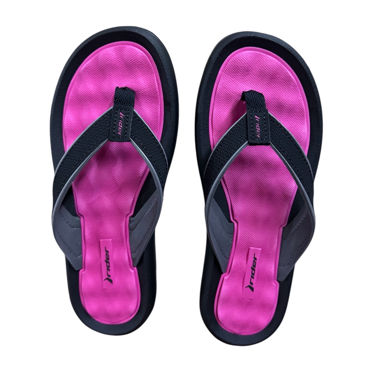 RIDER DUNAS THONG FEM FUCSIA-NEGRO